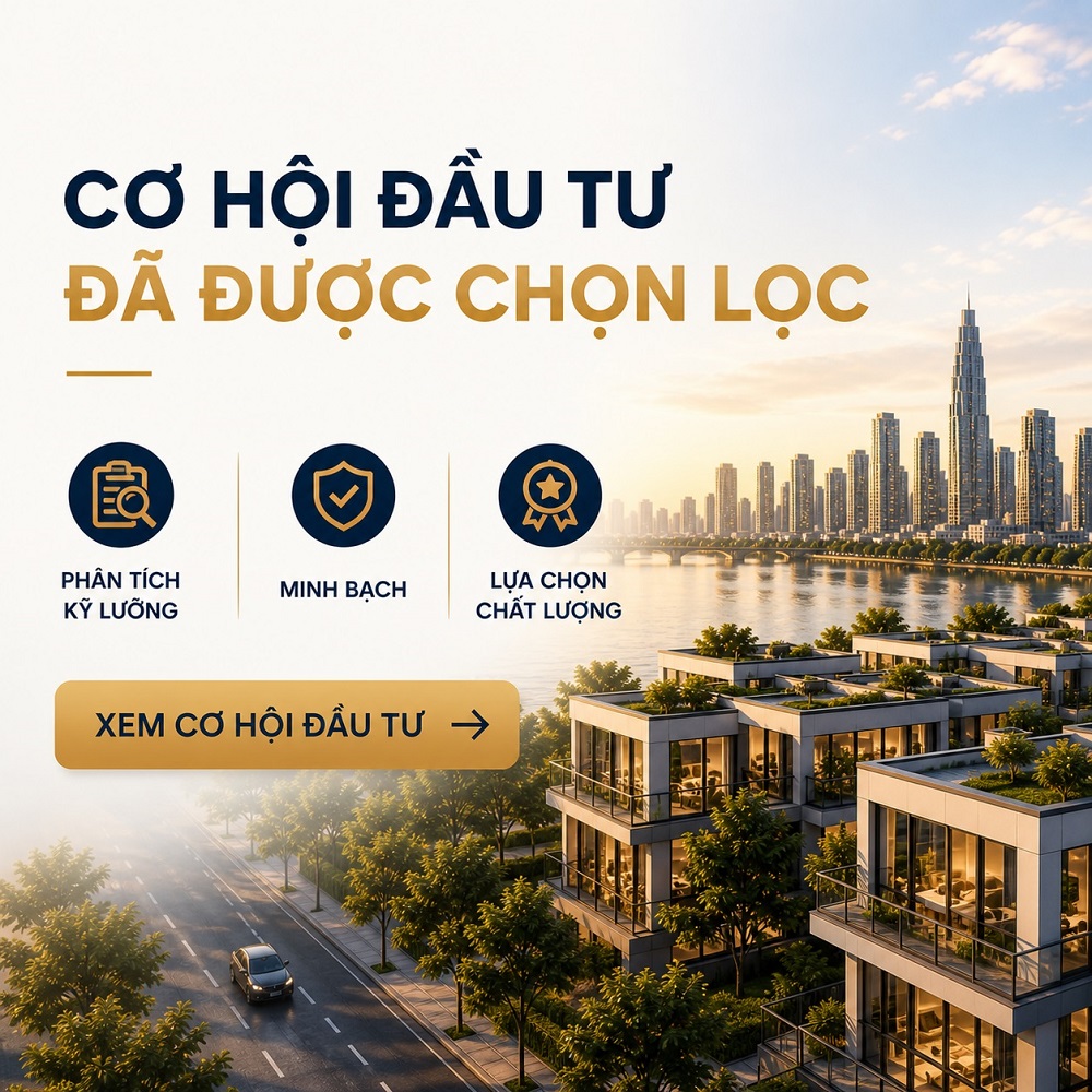 Cơ hội đầu tư đã được chọn lọc